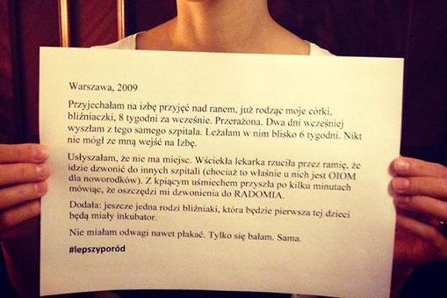 Coraz więcej kobiet przerywa milczenie. Mówią głośno, że zostały skrzywdzone podczas porodu
