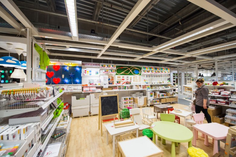 IKEA jest znana ze swoich "przyjaznych stref" dla dzieci.