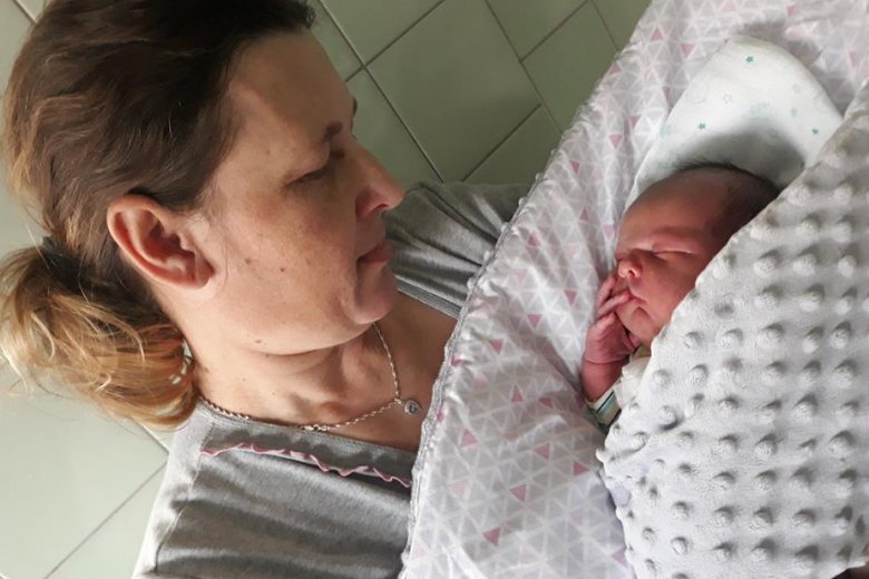 Zarówno Milenka, jak i jej mama cieszą się dobrym zdrowiem