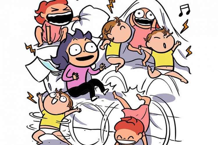 Zabawny Komiks O Tym Jak Dzieci Wywracają życie Do Góry