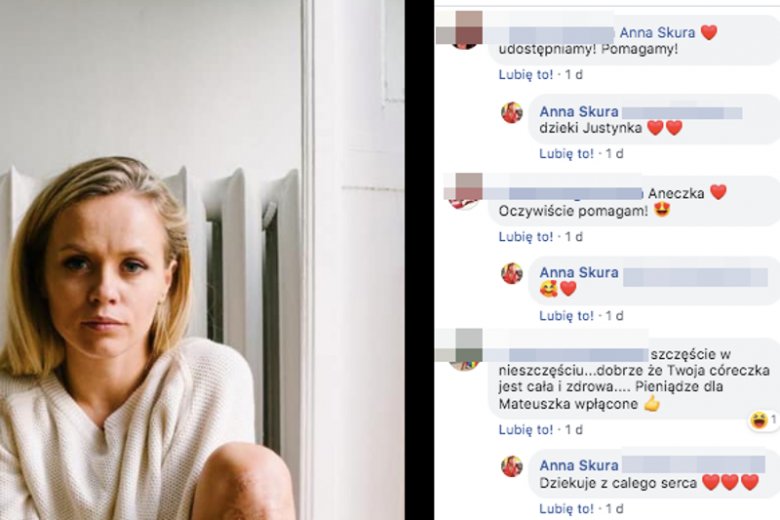 Annie Skurze udało się przekuć tragedię w dobro