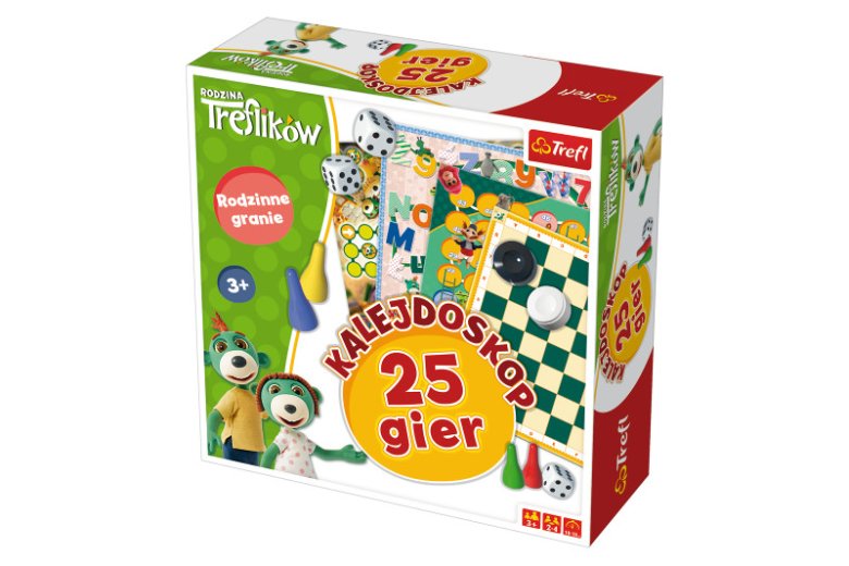 Rodzina Treflików Kalejdoskop 25 gier