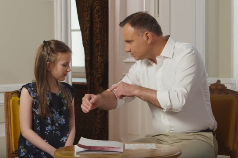 Andrzej Duda w kampanii społecznej Akademii Czerniaka.