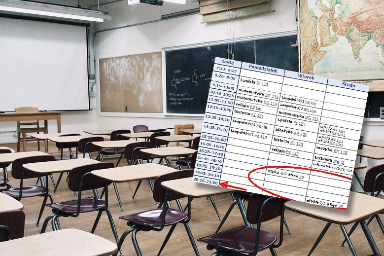 Ten plan lekcji stał się już viralem